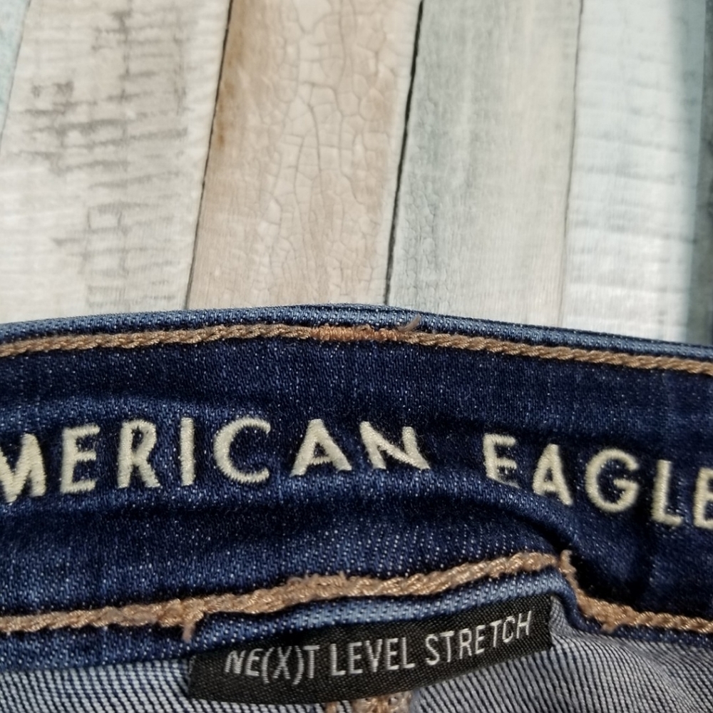 American Eagle Hi-Rise Jegging Crop Jeans - Picture 9 of 9